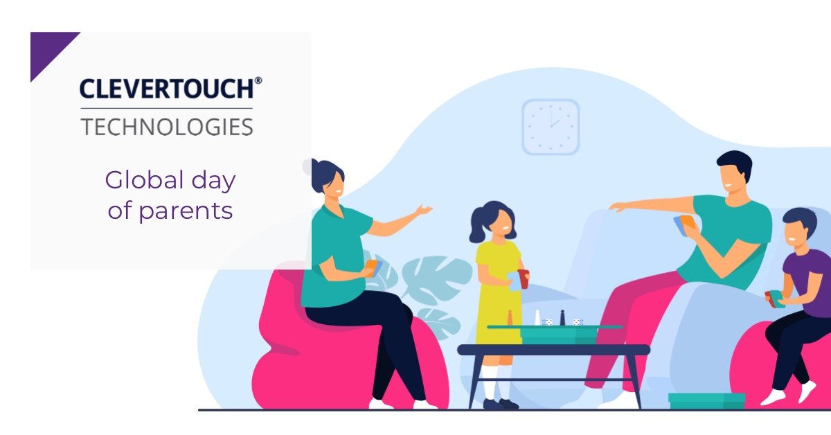 2020 and 2021 have been pretty tough on parents so today on #GlobalDayofParents #Clevertouch want to give a big high five to all those parents who have, and continue to nurture and provide a loving family environment for the next generation! 🖐️ #edutwitter