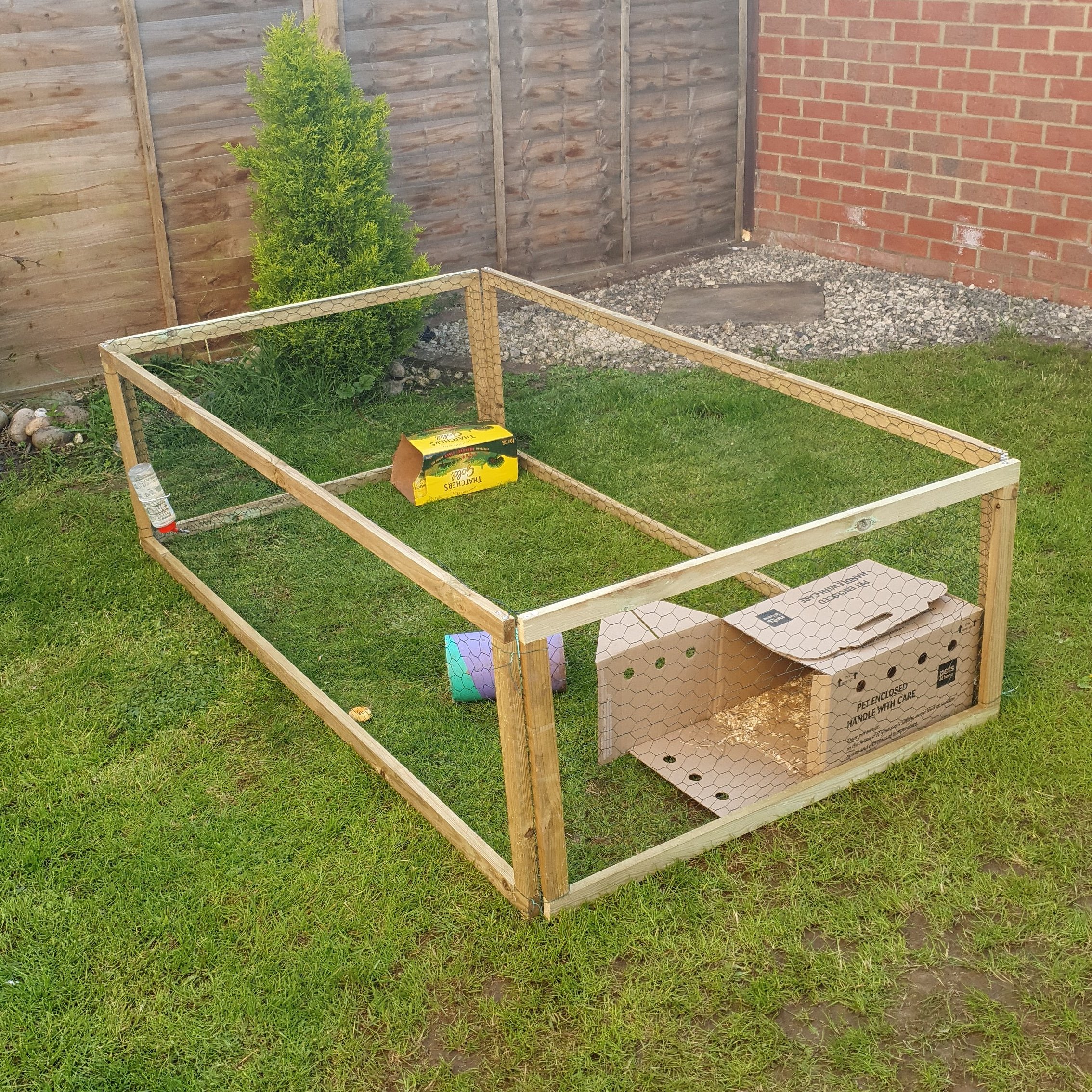 Homemade guinea pig best sale run
