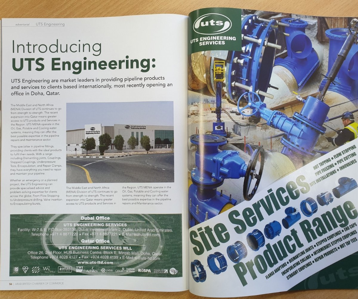 UTS Engineering (@uts_engineering) on Twitter photo UTS Engineering Ltd are featured in the <a href="/ABCCnews/">Arab-British Chamber of Commerce</a> Spring 2021 Magazine! ๐
We discuss our continuing expansion into #qatar, and give a closer look into what our Middle East and North Africa division can offer! ๐
#UAE #SaudiArabia UTS Engineering Ltd are featured in the <a href="/ABCCnews/">Arab-British Chamber of Commerce</a> Spring 2021 Magazine! ๐
We discuss our continuing expansion into #qatar, and give a closer look into what our Middle East and North Africa division can offer! ๐
#UAE #SaudiArabia
