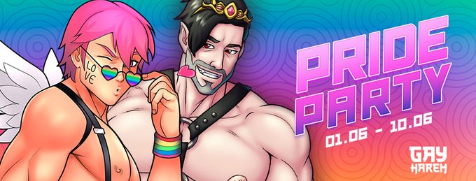 My Proud hero, 

It’s Pride Month in the Haremverse! Let’s move together in harmony and enjoy each other's