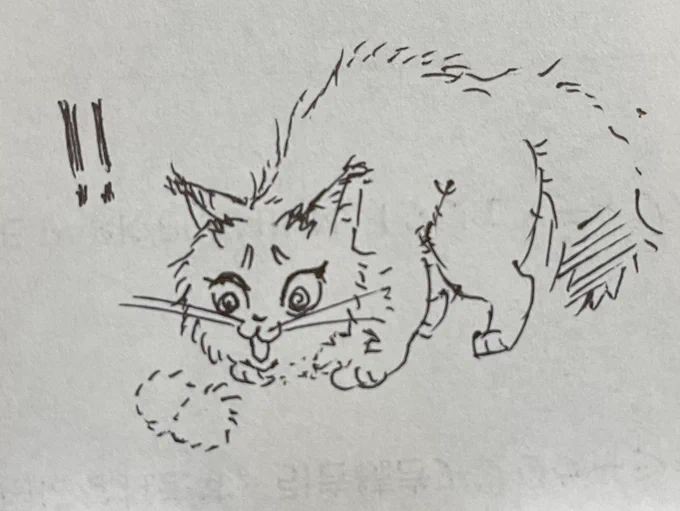 仕事おわおわおわり…
これは休憩中や息抜きの時に描いた落書き 