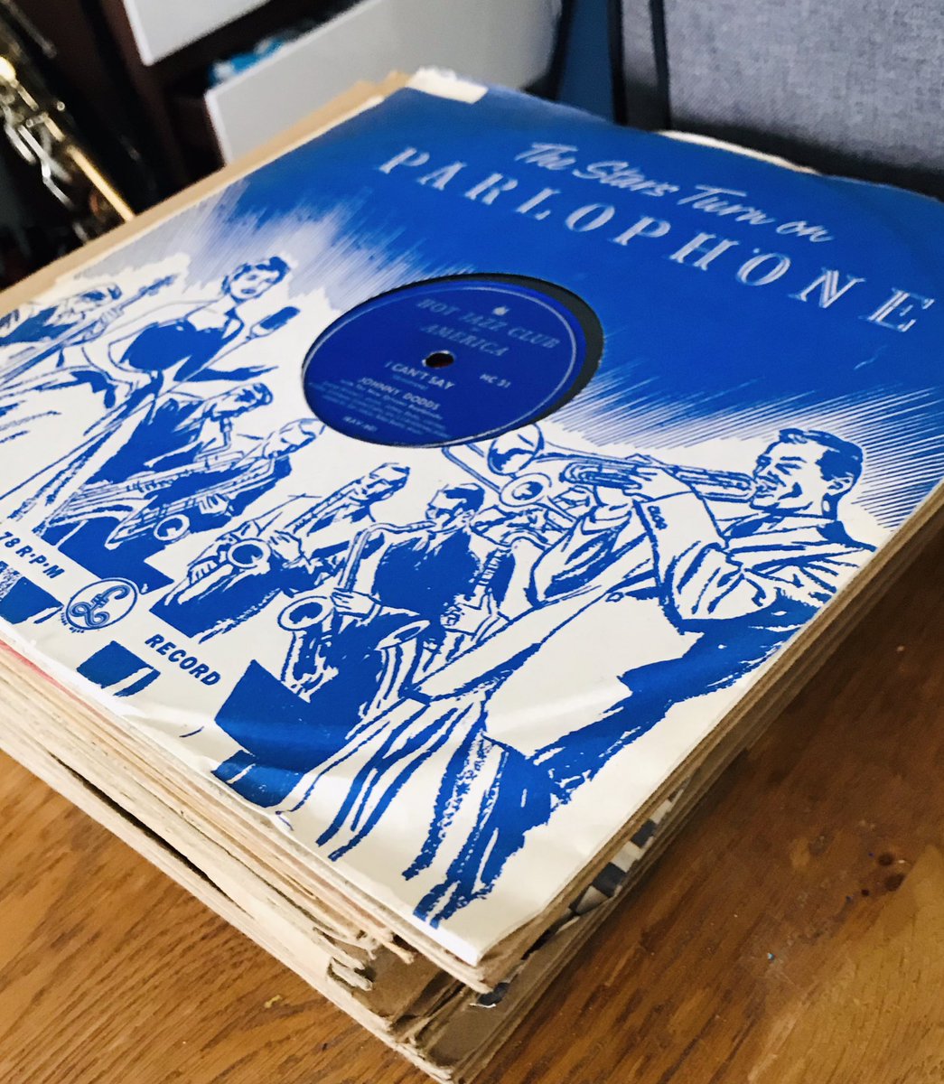 JazzWatford's tweet photo. Tonight at 9pm (GMT+1) tune into https://t.co/IaxYSyB2w7 to hear our inaugural WJJ 78 Record Show with @ChrisNewstead 

Our crackly specials include Louis &amp; Lil Armstrong, Johnny Dodds, Fletcher Henderson + loads more amazing &amp; original 20s &amp; 30s tracks.

#78records #NewOrleans https://t.co/BpVcWsHyWF