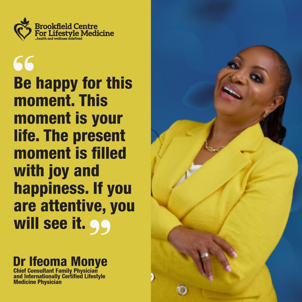 BrookfieldNG's tweet photo. Be happy for this moment. This moment is your life. The present moment is filled with joy and happiness. If you are attentive, you will see it.
#lmweek #brookfieldhealth #aclifemed #bslm #solong #brookfieldcentreforlifestylemedicine #lifestylemedicine #sleep #health #lifestyle https://t.co/D20Lac9yrV