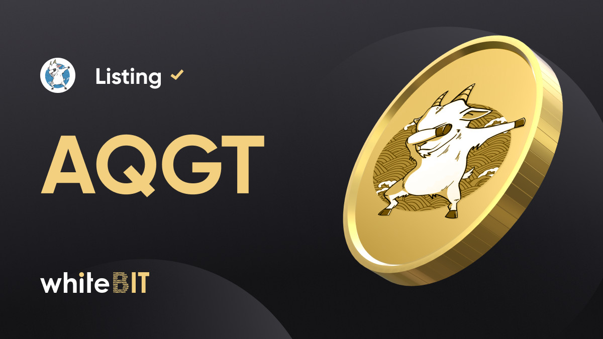 WhiteBit's tweet photo. 🐐 Say hi to @AquaBsc! 🐐

◾️AQGT is a BEP-20 ecological DeFi token native to the https://t.co/QqwuHPx6rt ecosystem.

◾️$AQGT is paired against $DECL. AMA session and SMART Staking plans are coming.

Trade with a 0% fee for a week: https://t.co/OCxHovpDXg https://t.co/GJjw4kDPPI