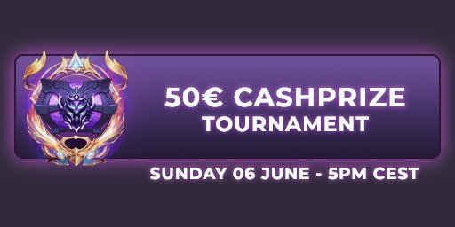 You missed our last #GemRush 💎 weekend ? 

No panic, you still have a chance to participate as our event is still live (but not for long!). 

This weekend your gems are doubled too and we have a €50 tournament 🏆 on Sunday! 

More info on Discord : 👇
discord.gg/nrftACDh