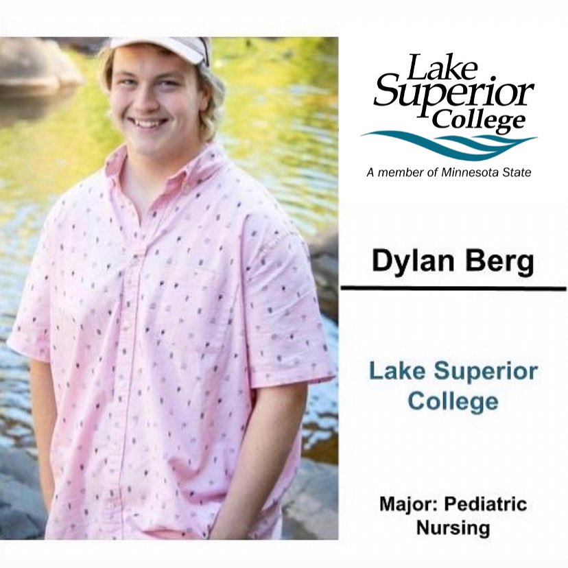 LSC_Duluth's tweet photo. Proud to welcome Dylan to Lake Superior College! The Denfeld High School Senior will be attending LSC this fall to start the Nursing program. #FutureIceHawk #FutureNurse #LakeSuperiorCollege #LSCproud https://t.co/feqechT9nY