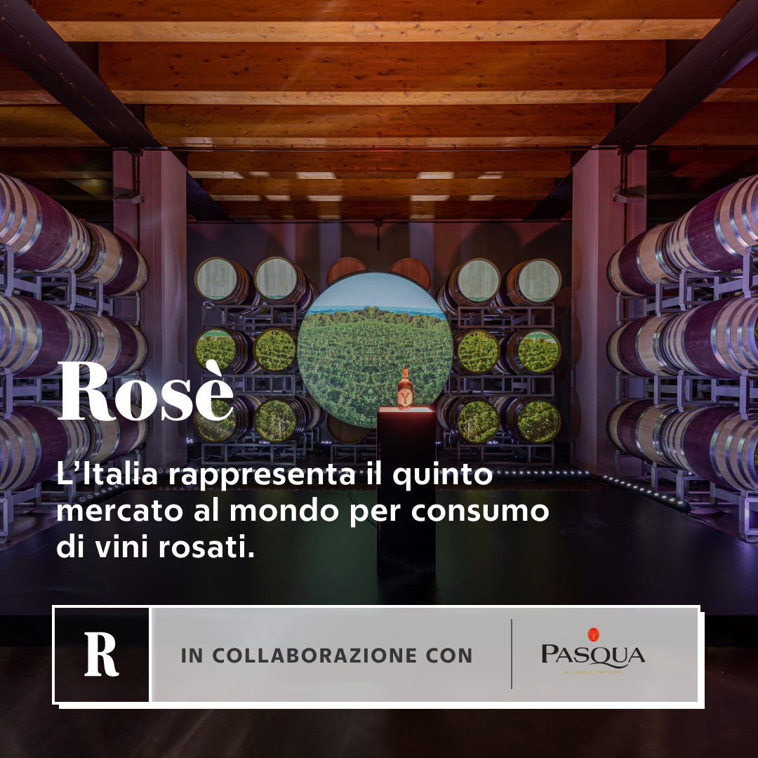 repubblica's tweet photo. Un vino iconico dalla personalità spiccata e poliedrica. Y è il nuovo rosé di @PasquaWinery, che deve il suo nome alla lettera che rappresenta la sua personalità e il suo stile di vinificazione. https://t.co/MZlqawc6gW #Yrose #TheNewEquilibrium #pasquawines #pasquawinery #adv https://t.co/2MJMx683ax