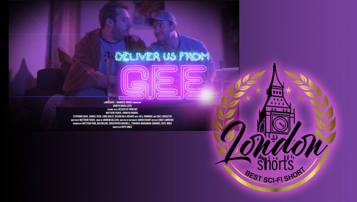 Dramatic Moose Productions (@dramatic_moose) on Twitter photo Absolutely Stunned!
"DELIVER US FROM GEE" has won #BESTSCIFISHORT at London Shorts !
Co-oproduced with <a href="/WatchersFilms/">WatchersProductions</a>
Written by <a href="/MattFisher222/">Matthew Fisher</a>
Directed by <a href="/RhysJonesOnFilm/">Rhys Jones</a>
Starring <a href="/Pancheers/">Gareth David-Lloyd</a>
Watch it here: youtube.com/watch?v=UYF1G8…
#dramaticmoose #shortfilm #DUFG Absolutely Stunned!
"DELIVER US FROM GEE" has won #BESTSCIFISHORT at London Shorts !
Co-oproduced with <a href="/WatchersFilms/">WatchersProductions</a>
Written by <a href="/MattFisher222/">Matthew Fisher</a>
Directed by <a href="/RhysJonesOnFilm/">Rhys Jones</a>
Starring <a href="/Pancheers/">Gareth David-Lloyd</a>
Watch it here: youtube.com/watch?v=UYF1G8…
#dramaticmoose #shortfilm #DUFG