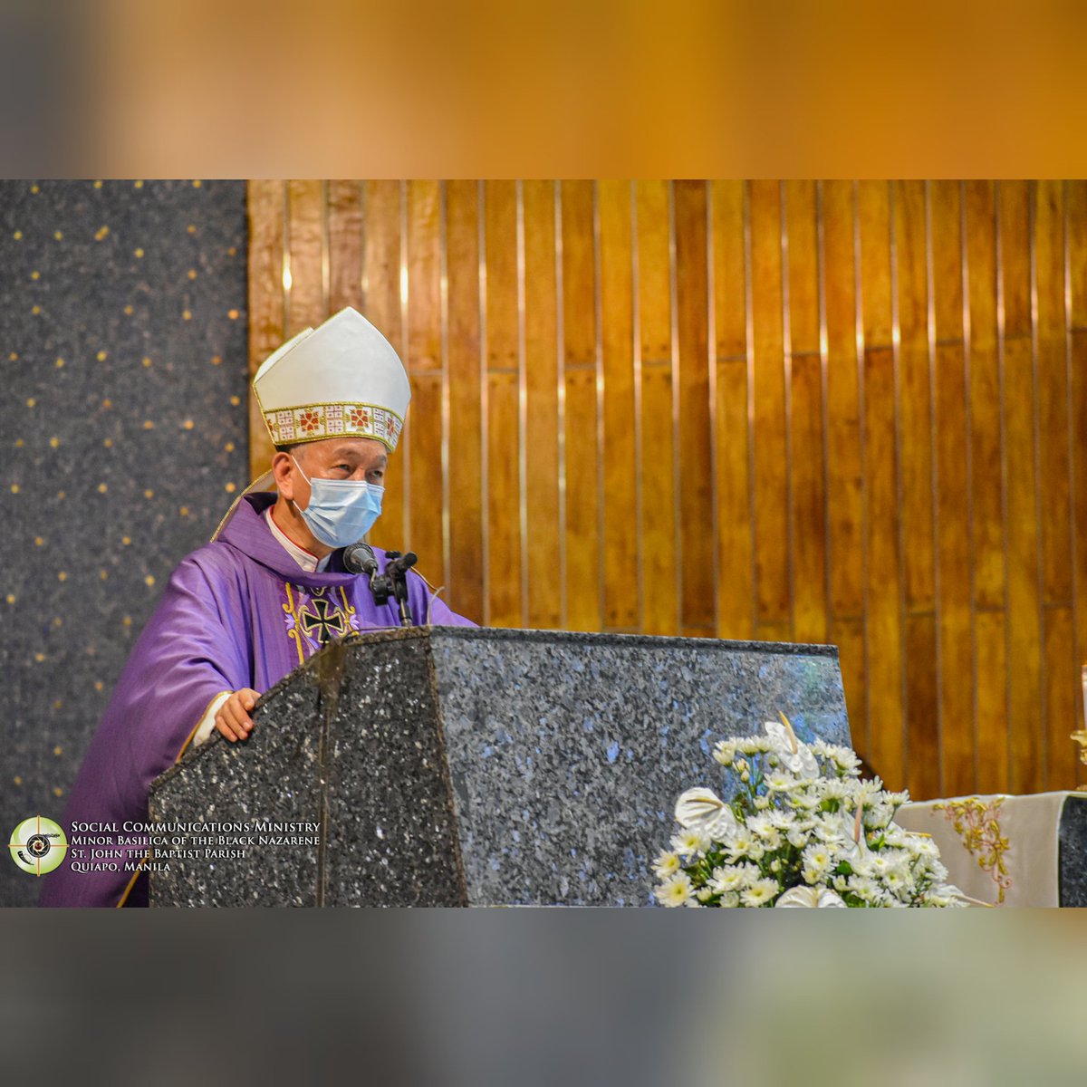 quiapochurch's tweet photo. Archdiocesan Day of PRAYER and FASTING

• Eucharistic Celebration at Santa Cruz Church Parish
Most Rev. BRODERICK S. PABILLO, D.D.
Apostolic Administrator of Manila

#500YearsOfChristianity #ArchdioceseOfManila #QuiapoChurch #PrayTogether #PenitentialService #Prayer #Fasting https://t.co/S2rh5CWrV8