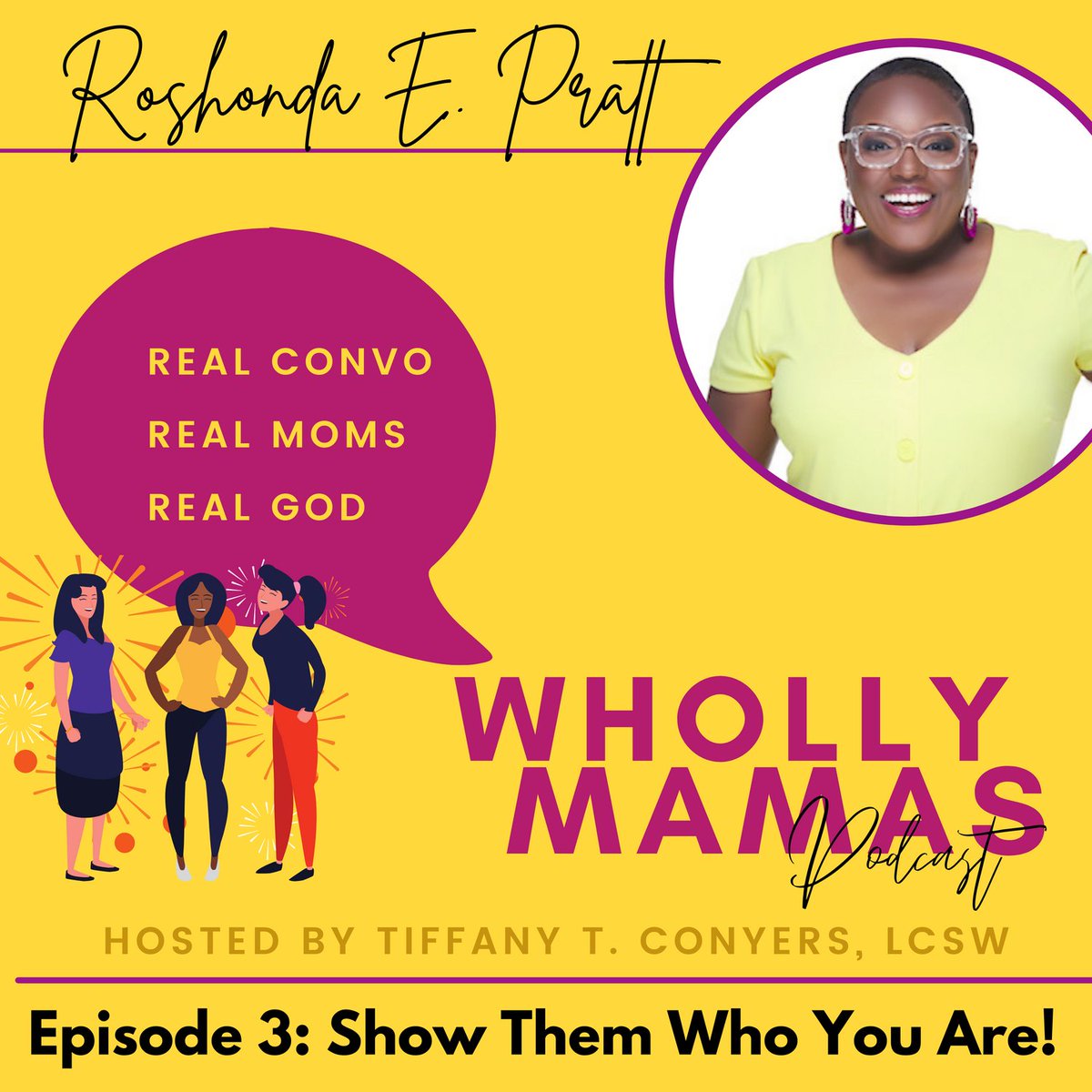 You are NOT just a Mama! 
Hear author and First Lady of Visibility, Roshanda Pratt how moms ability to show up can inspire, have impact, and give God glory. <a href="/therosholive/">Roshanda 'The Rosho Live' Pratt</a>

#newepisode #podcast #faith #whollymamas #visibilityispower #purposedriven #motherhood #momlife
