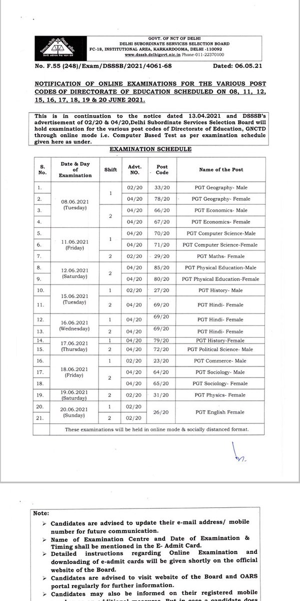 HimmatS64178634's tweet photo. @TeamStudent_ @ArvindKejriwal Sir, Dsssb PGT ke Exams bhi postpone karwayiye https://t.co/PaS9ceyAuy