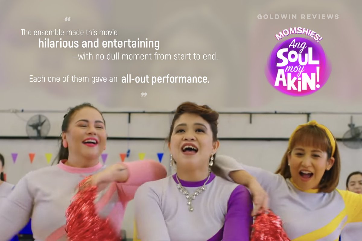 GoldwinReviews's tweet photo. "Hilarious and Entertaining."

Read full here: https://t.co/C0qXnBa77W

#goldwinreviews #MomshiesAngSoulMoyAkin #EasyFerrer #KarlaEstrada @Estrada21Karla #MelaiCantiveros #JolinaMagdangal @mor1019jhaiho #Momshies #AngSoulMoyAkin @StarCinema https://t.co/B1SzRpVs87