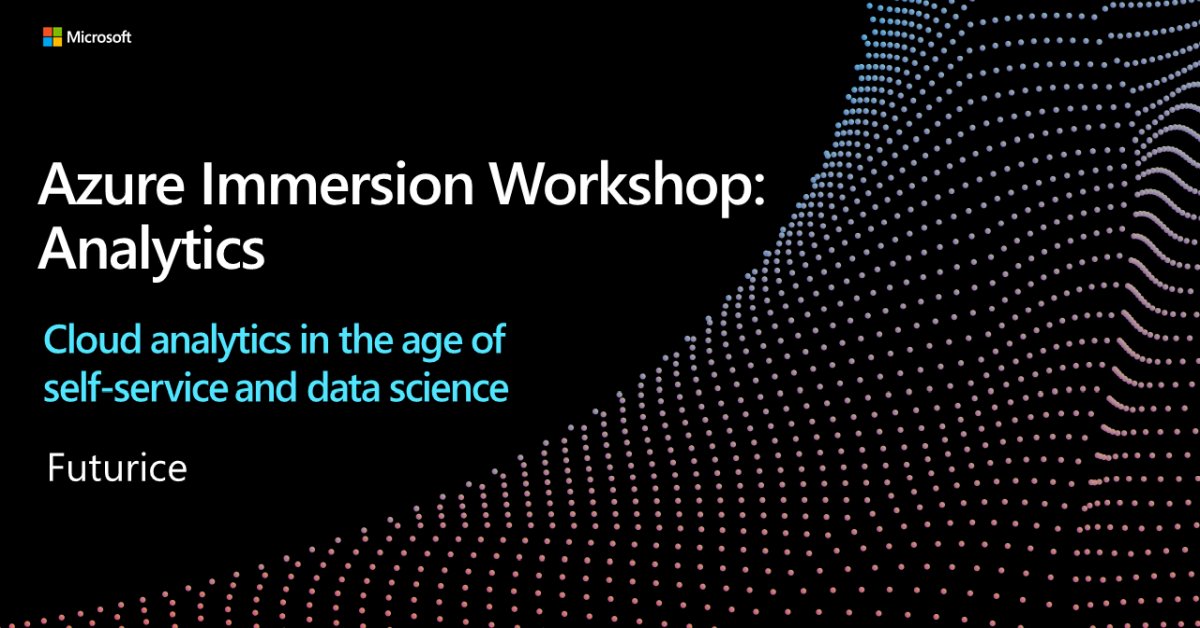 futurice's tweet image. Next Tuesday, June 8th, we continue our Azure #Analytics workshop series, in collaboration with @MicrosoftSuomi. Sign up here to join us. hubs.li/H0MQ7Lb0
#AzureSQLDW #SynapseStudio #PowerBI