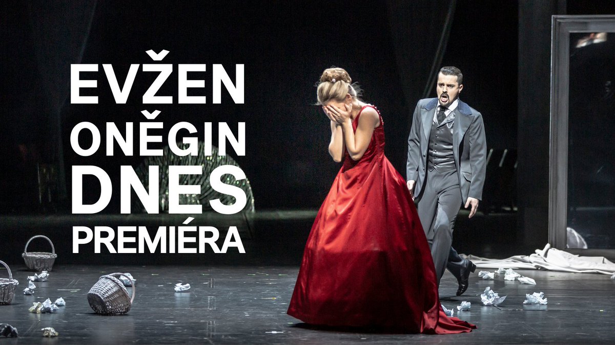 ndb_opera's tweet photo. Po neuvěřitelných osmi měsících dnes poprvé hrajeme pro diváky🥳Přijďte na premiéru Evžena Oněgina 💌
https://t.co/wIrMxryTLW https://t.co/sCQ4vL1zrM