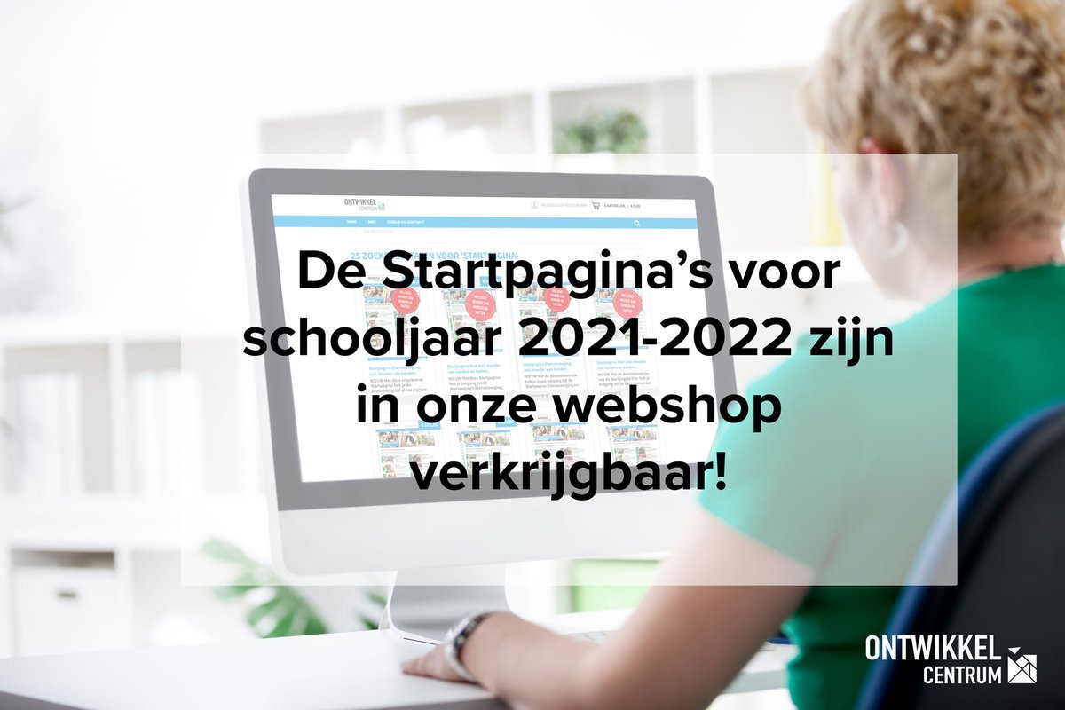 OntwikkelC's tweet image. De Startpagina's voor schooljaar 2021-2022 zijn nu in onze webshop verkrijgbaar! 

Je leest alles hierover op: ontwikkelcentrum.nl/actueel/de-sta…

#lesmateriaal #mbo #groenonderwijs