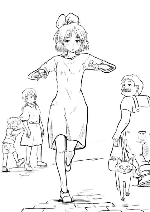 魔女の宅急のtwitterイラスト検索結果