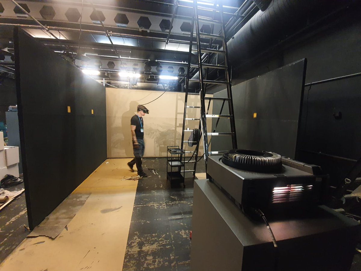 diversioncinema's tweet photo. Getting ready for @IFFR VR at Rotterdam 💪 🐯
#IFFR21 #VR #VRfestival https://t.co/L7E4kmFLsE