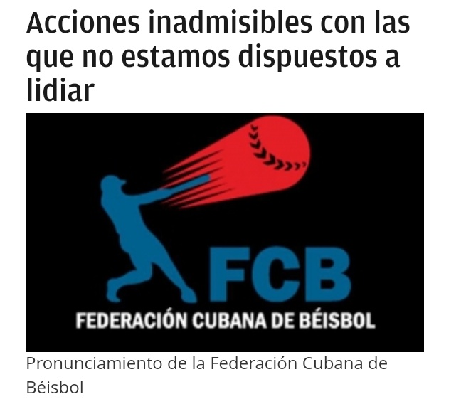 MagJorgeCastro's tweet photo. La Federación Cubana de Béisbol se escandaliza porque una joven saltó al terreno en medio del juego con un cartel, pero aplaude cuando en 1956 valientemente José Antonio Echeverría hizo exactamente lo mismo en el Estadio del Cerro contra la dictadura de Batista... incoherencias💁🏻‍♂️ https://t.co/M59JL4tiAu