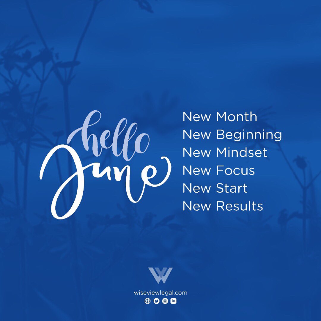 Happy New Month!!!!! #wiseviewlegalconsultancy #legal #Nigeria #newmonth #june2021