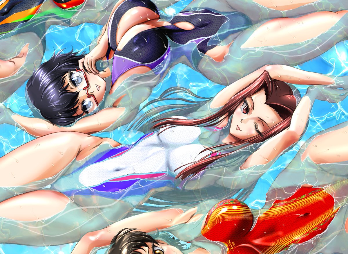 #今月描いた絵を晒そう 
依頼絵を月平均3枚のペースで納めさせていただいております。(合間の趣味絵は描きかけ途中でたまる一方😞) 