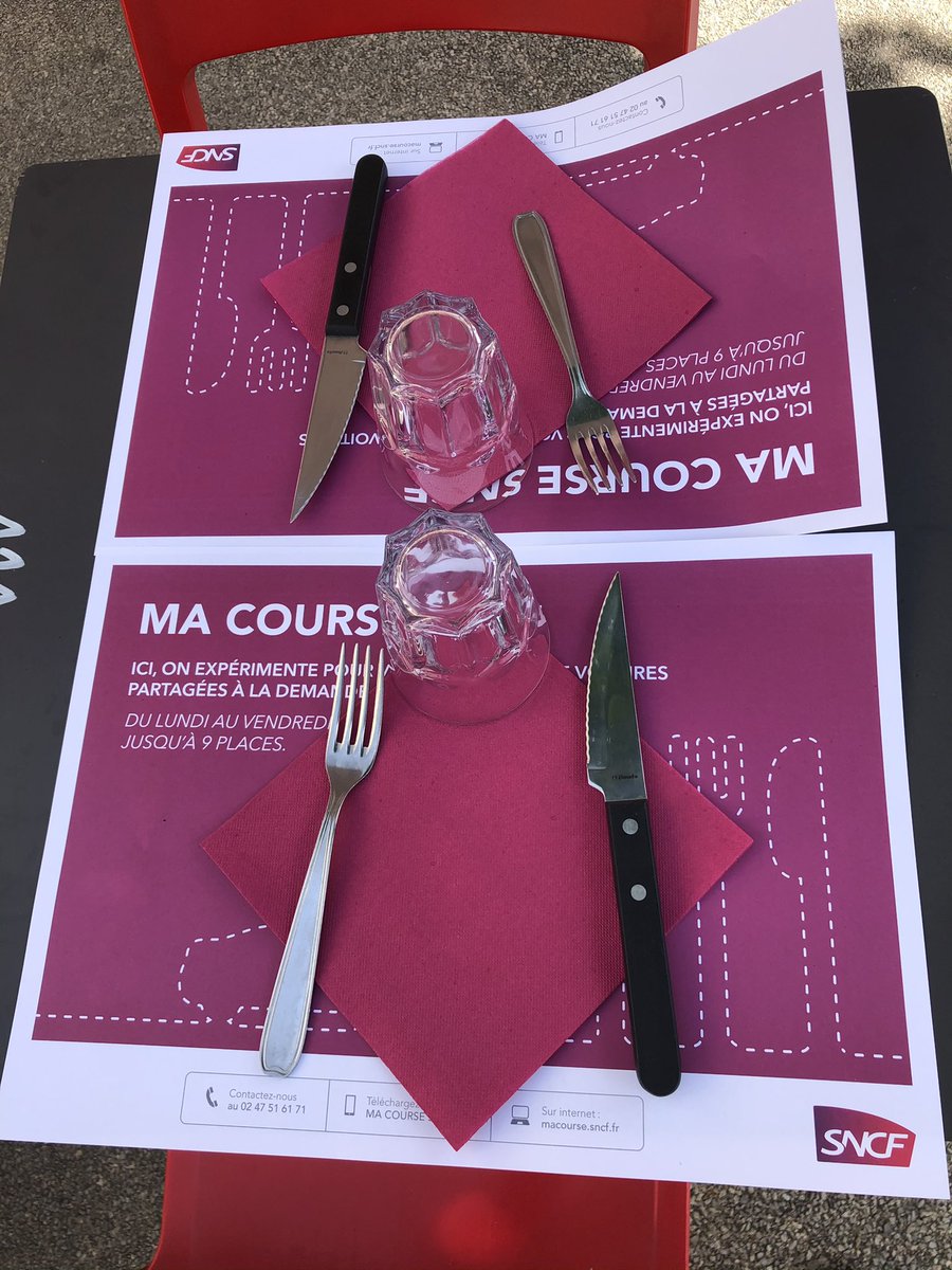 Semaine de promotion de  macourse.sncf.fr, expérimentation de mobilité dans les territoires ruraux de l’accélérateur #Tech4mobility de <a href="/GroupeSNCF/">Groupe SNCF</a> 
Une information de proximité et personnalisée qui passe par l’humain. 
Augmenter la mobilité, c’est développer le lien social