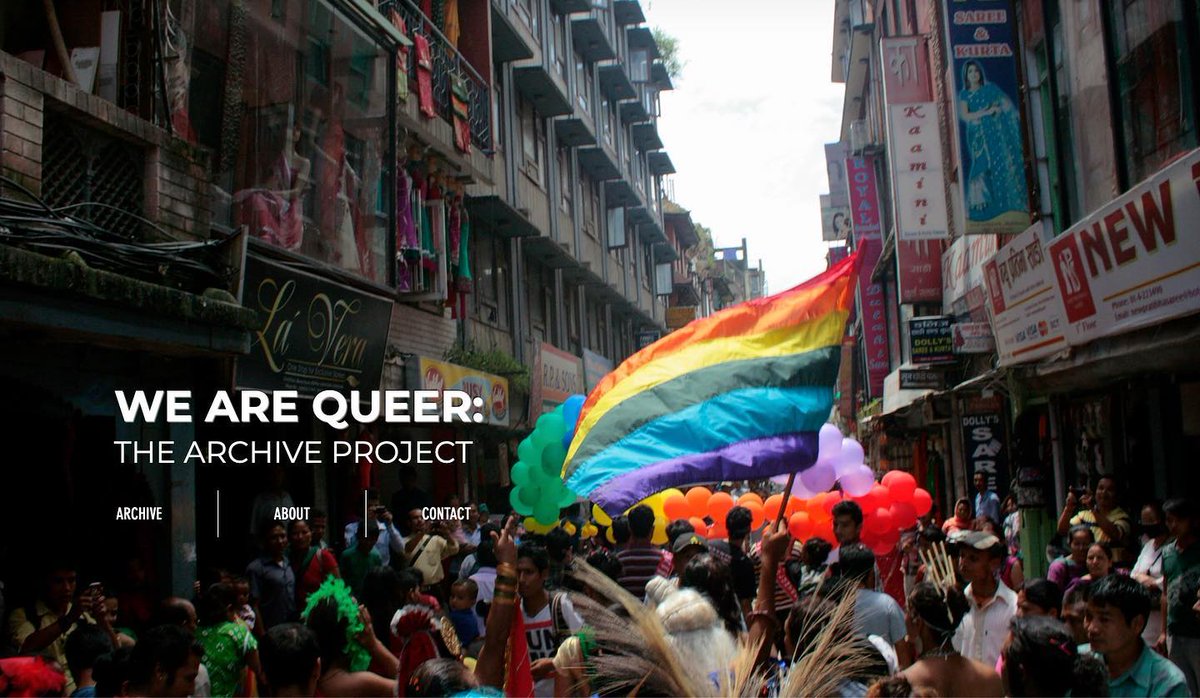 After spending almost four weeks collecting photos after photos, we have finally completed, We are Queer: The Archive Project.

wearequeernepal.wixsite.com/thearchiveproj…