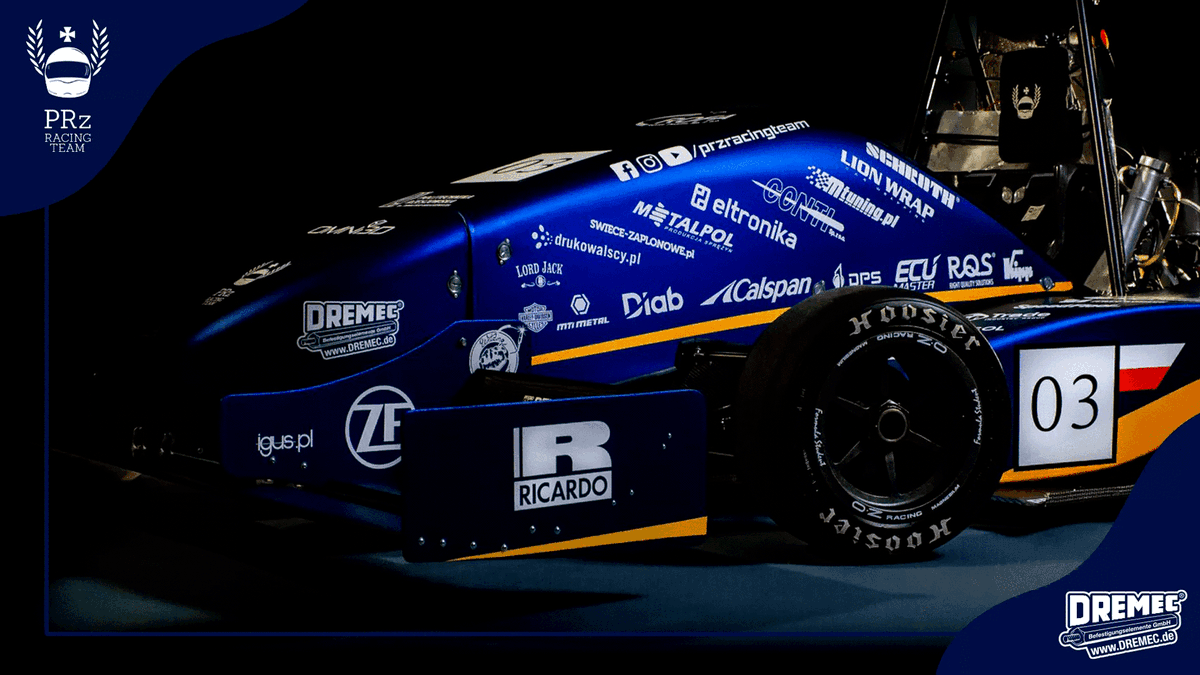 FS is all about teamwork - not only between our engineers but also between us and our partners. Thanks to our partner DREMEC we were able to keep up the work leading to designing and building PMT_03🔥🔥
👉dremec.de👈 #formulastudent #racing #przracingteam #partner
