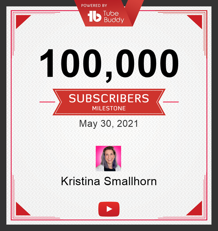 Big congratulations to <a href="/K_Smallhorn/">Kristina Smallhorn</a> for hitting 100k!!!! Nice work Kristina!!!