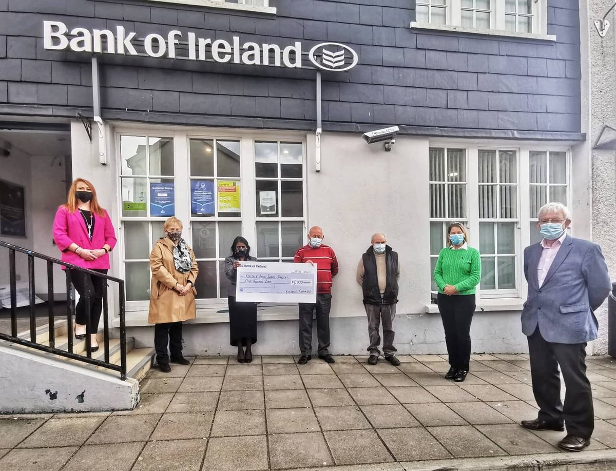 Ireland's Most Enterprisng Town Gives Back To Those Who Helped Us Win Top Award!

As the winners of Bank of Ireland's award for Ireland's Most Enterprising Town 2020, we were thrilled to receive €50,000 and have donated half of these funds across 14 different community groups ❤️