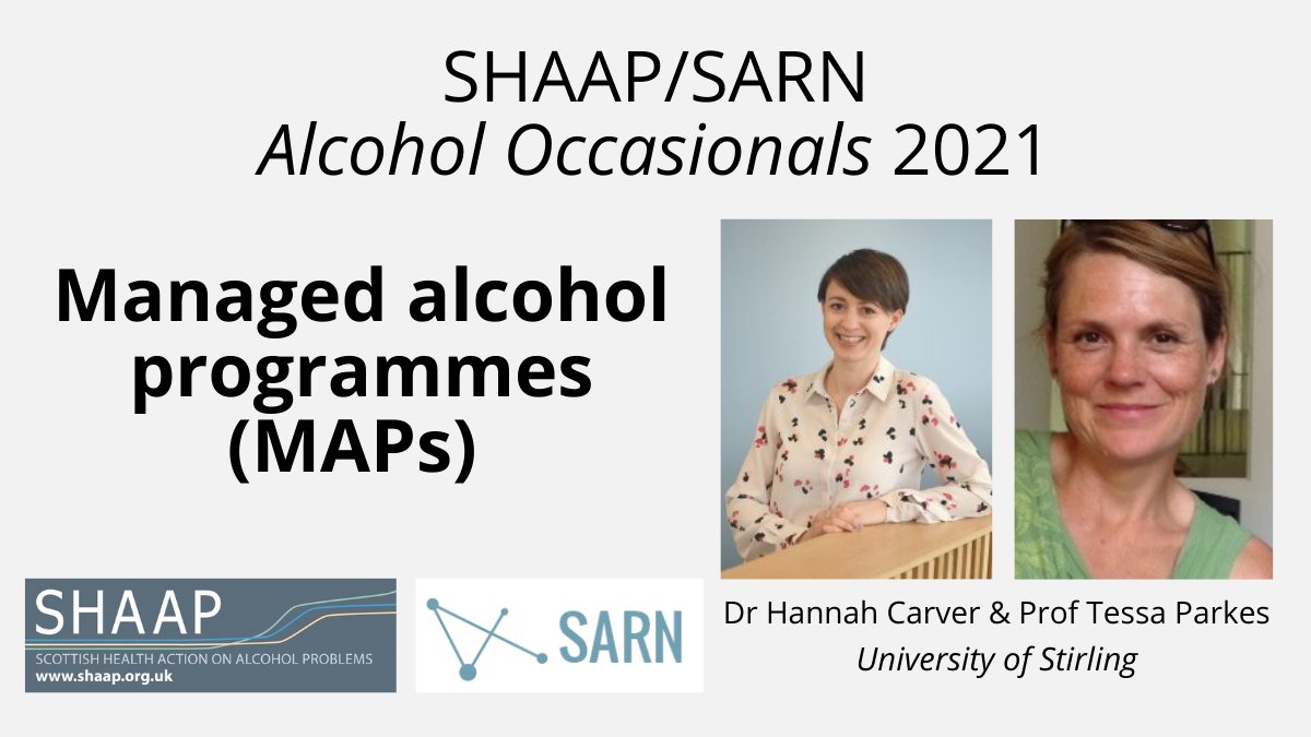 🇨🇦 Managed Alcohol Program Study (CMAPS) on Twitter "On top of this