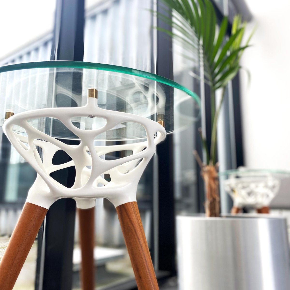 MorganSeating's tweet photo. Shining some light on the forward thinking 3D Printed Rio collection, in collaboration with @studioINTEGRATE. View the Rio collection here > https://t.co/WSqEsqd8cU #3Dprint #art #design #manufacturing #madeinbritain #table https://t.co/Y2ojnpAtFR