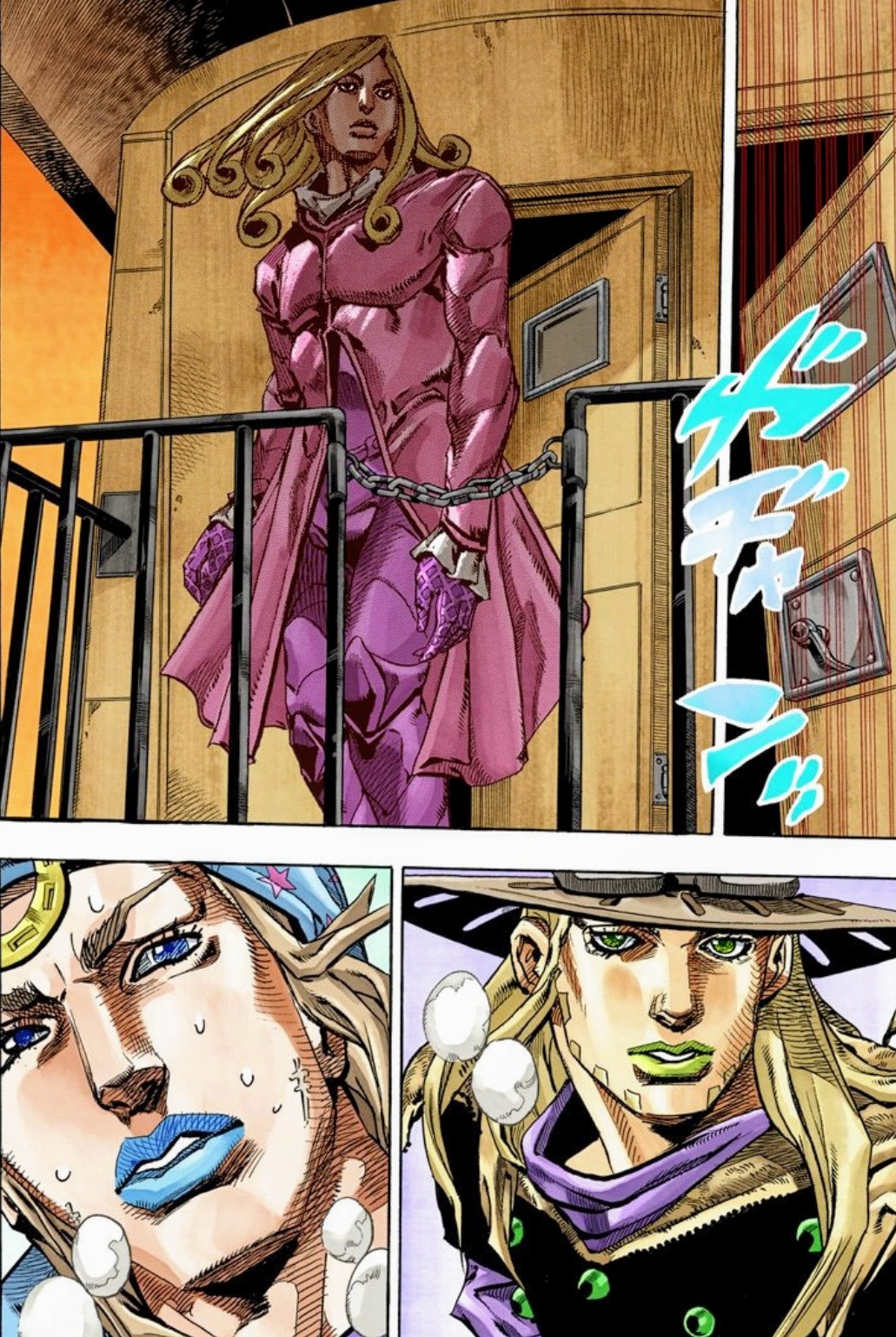 Johnny Joestar e Gyro Zeppeli são a melhor dupla 