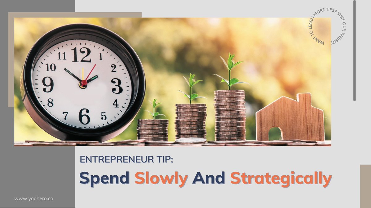 Yooheroco's tweet photo. #ENTREPRENEURTIPS: 

Invest every dollar planning on near-term returns so that you can reinvest cash flows back into the company. 

#businessopportunity  #facebookads #ecommerce #entrepreneur #shopify #successtip #seotips https://t.co/GvxjwDXbxe