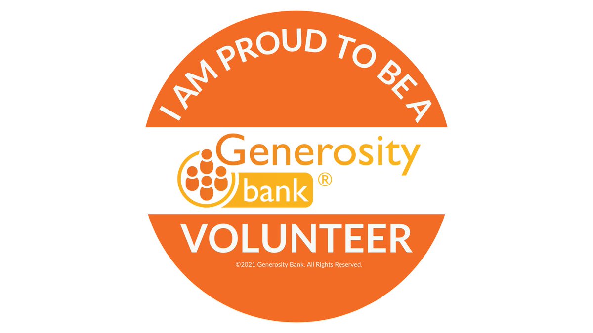 🌟🌟 To kick off Volunteers' Week, we're celebrating those who generously give their time to help small business owners through Generosity Bank by launching our Volunteers’ sticker. This sticker is available to those actively offering help through the platform!
