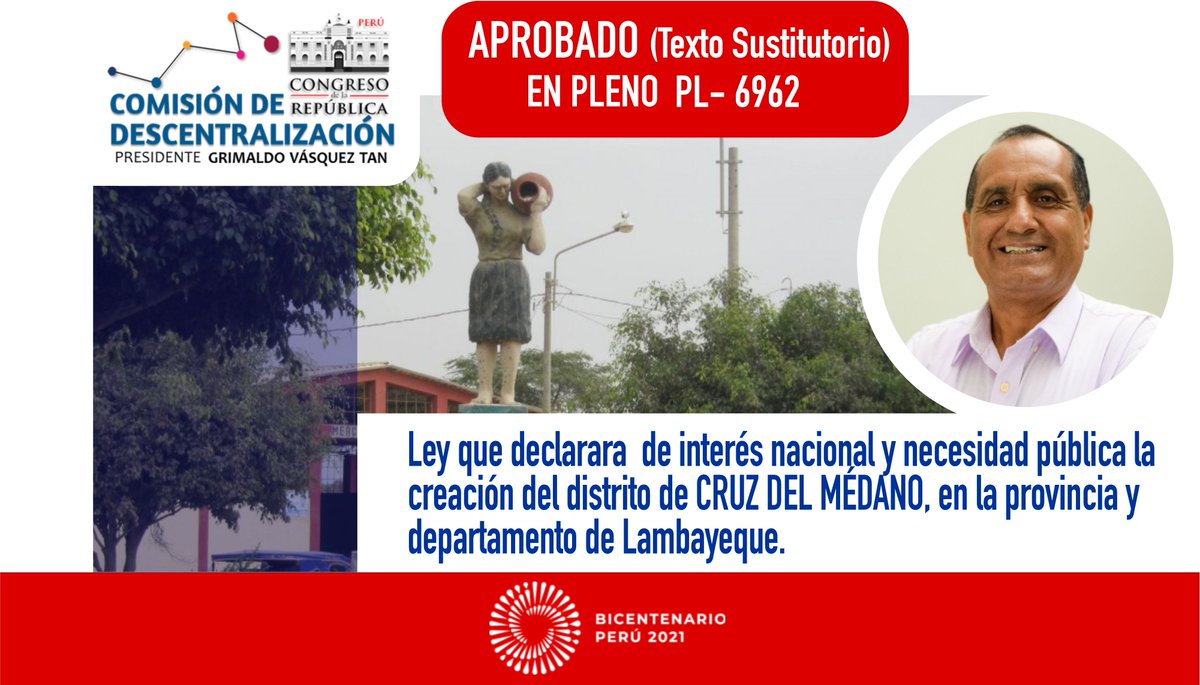 comision_descen's tweet photo. #CruzDelMédano  #Lambayeque
#ComisiónDeDescentralización #GrimaldoVásquezTan
@gr_lambayeque @congresoperu https://t.co/mgcm9uUc5Z