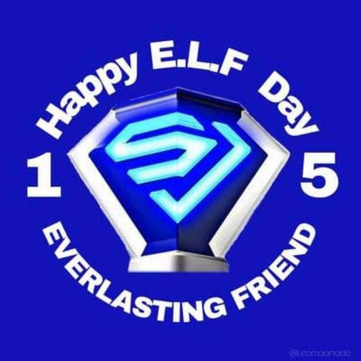 HAPPY Birthday ELF!! 💙🎉

I know you are also proud that. ILOVEYOU ELF!! 💙💙 

#ELF_Happy15thAnniversary
#슈주의_엘프_15주년_축하해 
#HappyELFDay #ELF
#Prom15eTo13elieve 
#슈페주니어 #superjunior #SJ #suju