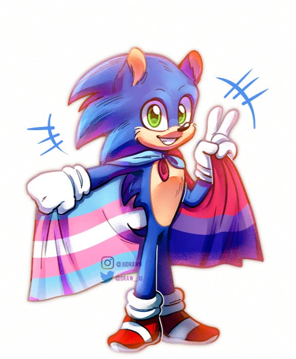 Tectoy comemora dia do orgulho LGBTQIA+ com imagem do Sonic