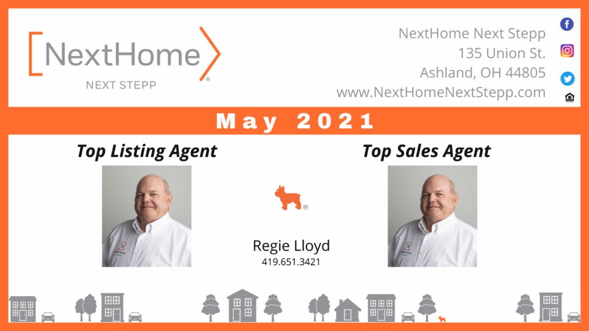 SteppNext's tweet image. Congratulations to Regie Lloyd! Regie is our Top Listing Agent and Top Sales Agent for the month of May 2021. Need to sell your home? Give Regie a call today.