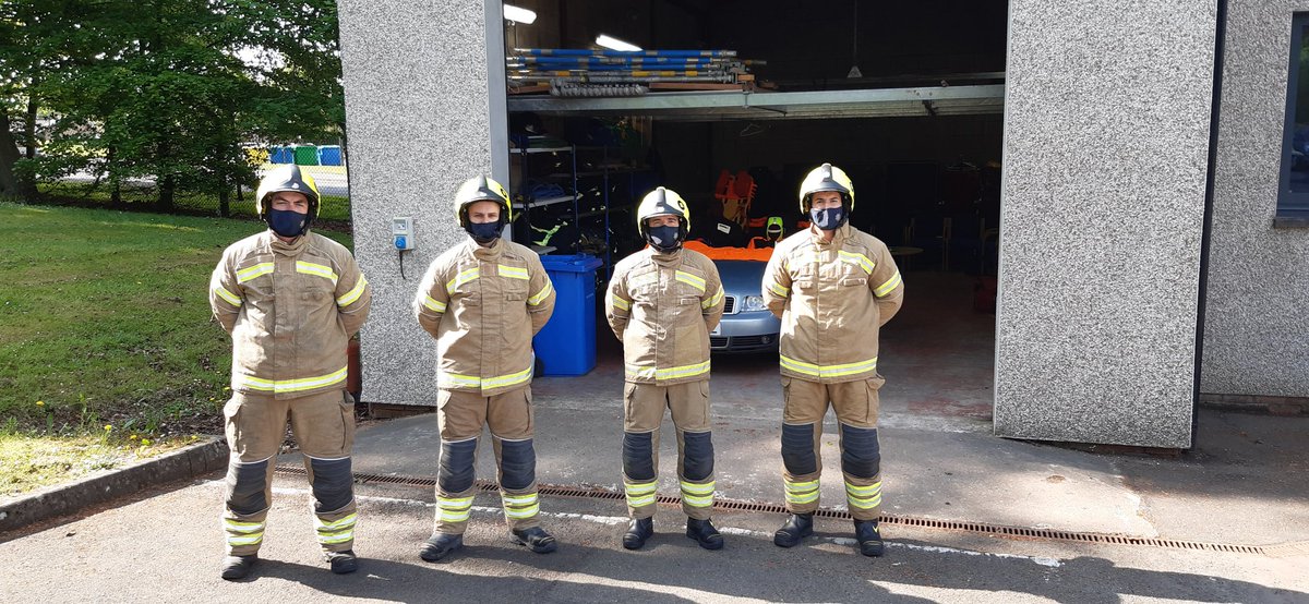 Day 1 of the Green Phase Assessment complete for Firefighters from Clydesmill and Hamilton CFS. First class effort and attitude shown from them all on a very hot day.Good luck tomorrow.🚒☀️