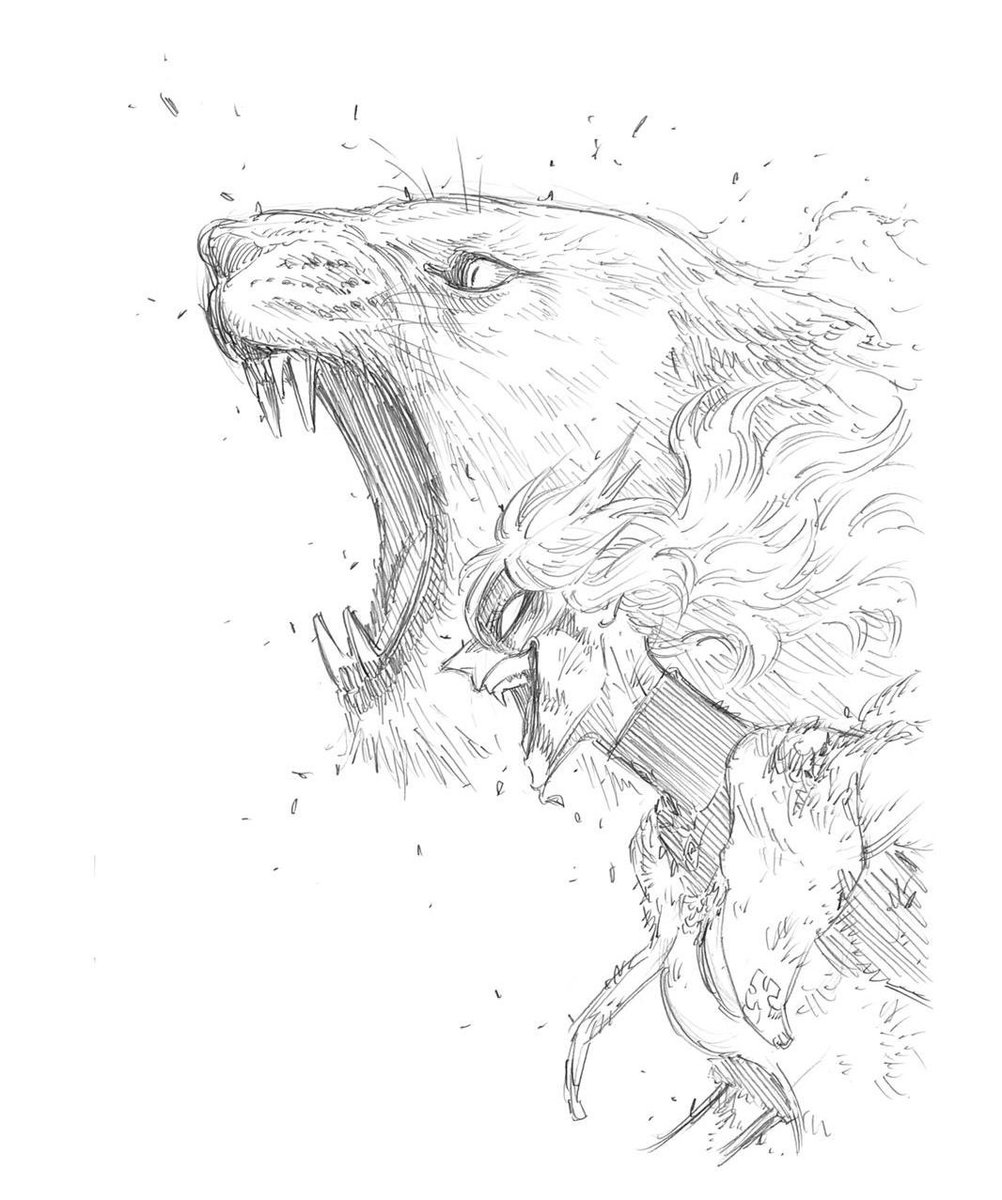 YukiTabataArt's tweet photo. The Lioness 🐾 https://t.co/QvF1qrI3Ak