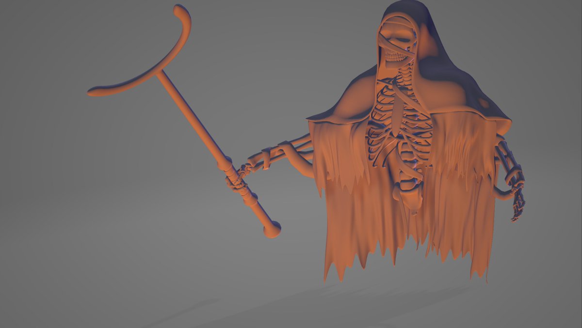 HPS_GameDev's tweet photo. who said that HighPassionStudios is only developing 2D mobile games? Here you see Zavos, a monster for the prototype of RPGero (worktitle), a turn-based action adventure for PC our team is working on. What do you think? (Texture missing)
@GamesBavaria #RPGero #indiedev #Blender3d https://t.co/CGgj1Cj7Hw