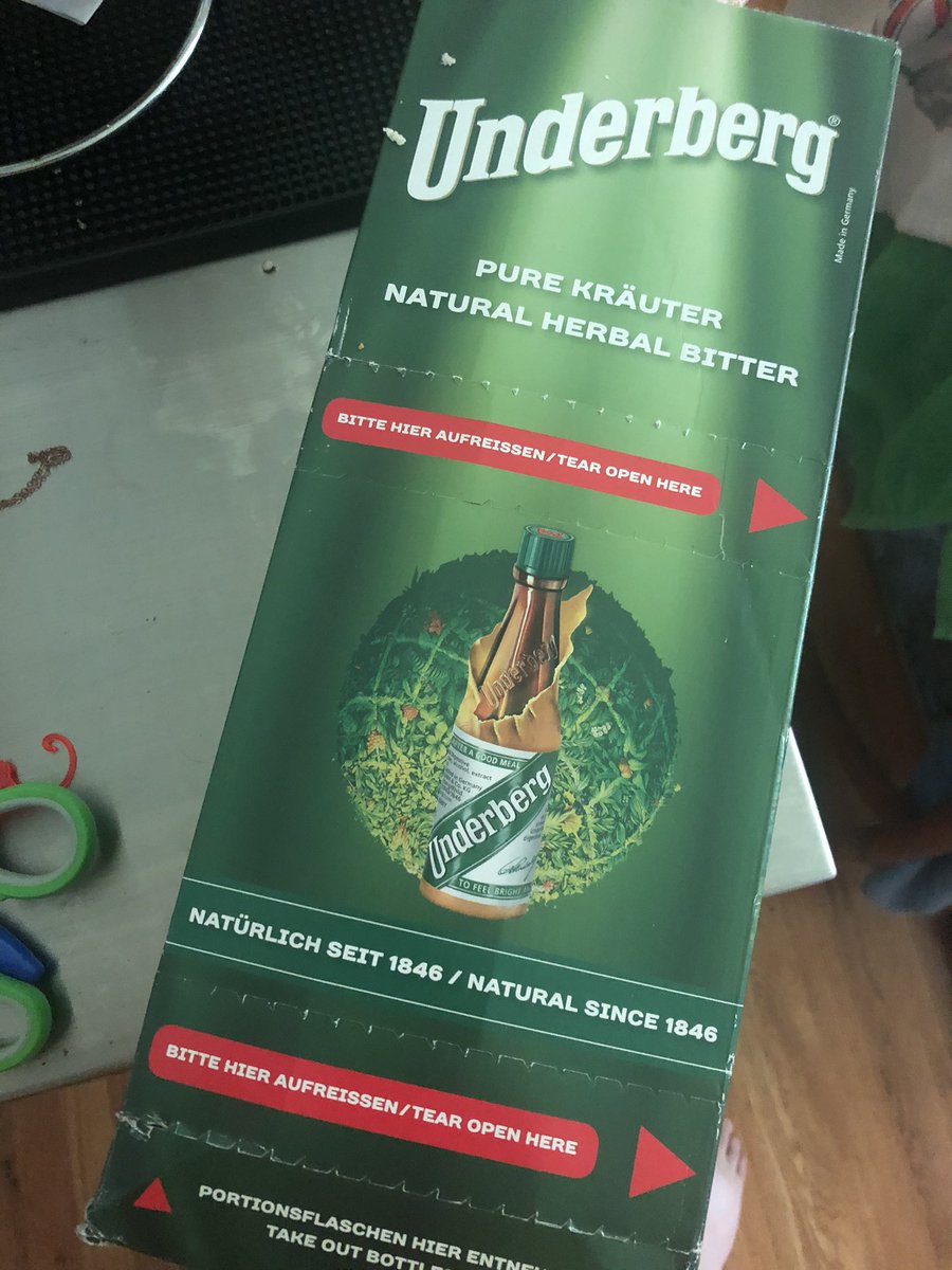 June is starting off on the right track. #underberg