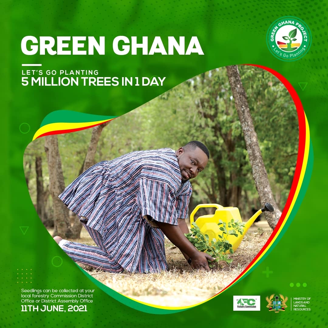 _Stevemensa's tweet photo. Planting trees is a symbol of your commitment to the environment and the beauty of the world around you that will live on far beyond your own lifetime. Let's plant 5 million trees on the 11th of June 2021.

#LetsGoPlanting https://t.co/nJ5H05XH09