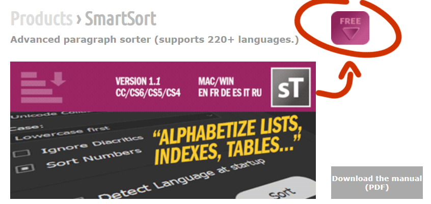 indiscripts's tweet image. [EN] Need to alphabetize lists, indexes, etc from within #InDesign? Free, robust, flexible—and underrated!—the script #SmartSort 1.15 is out and now has a detailed user&apos;s guide. Thanks to those who&apos;ll talk about it!
indiscripts.com/category/proje…