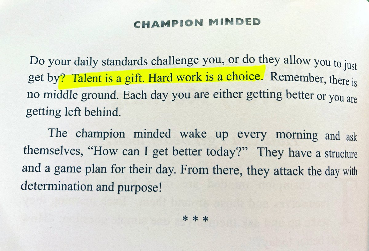 AllistairMcCaw's tweet image. “Talent is a gift. Hard work is a choice”. #ChampionMinded