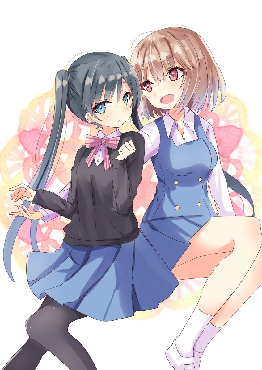 綾と陽子 きんいろモザイク ひざか お仕事募集中 Skeb始めましたのイラスト 綾と陽子 きんいろモザイク ひざか お仕事募集中 Skeb始めましたのイラスト