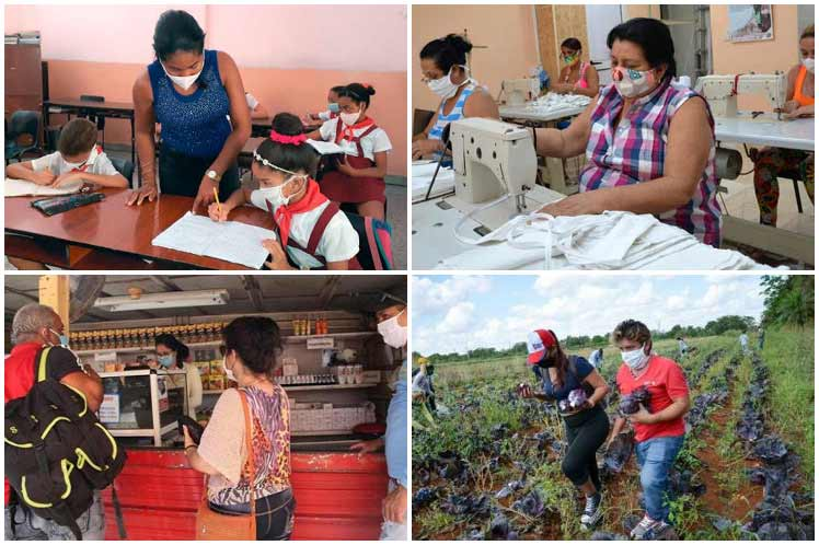 MarinoMurilloJ's tweet photo. Al cierre de Mayo, más de 117 mil 800 personas han aceptado ofertas de empleo en las direcciones municipales de trabajo en el sector estatal y no estatal. El 33% menores de 35 años y el 36% mujeres. https://t.co/OZ985YVB8t