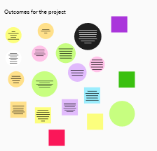 UltrasoundPG's tweet photo. Using @MURAL with @WWerszner @SeynabOA Faith, Zarah &amp; @NicholaJamison to brainstorm the project planning ideas for the leadership placement @SCoRMembers @SoRStudentReps 

I do love a colourful (anoymised) page of great ideas. https://t.co/VNbZ5zc4pI
