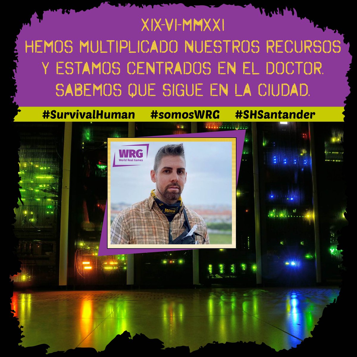 SurvivalZombie's tweet photo. Acabamos de recibir tres testimonios o tres mensajes de tres identidades distintas que posiblemente estén vinculadas con lo que se está cociendo para el día 19 en #SHSantander. 

¿Qué le preguntaríais a estos personajes?

#SurvivalHuman 19.06.2021 https://t.co/IssYwY9gmq