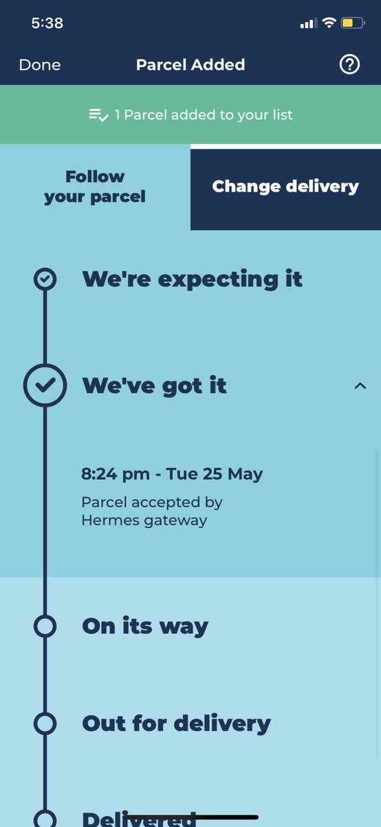 TjDetweiler94's tweet photo. @mark_jubb @Hermesparcels At least you received your parcel I have not had an update since the 25th may Hermes is the worst delivery company hands down and the customer service is non existent https://t.co/MAtxyIm74A